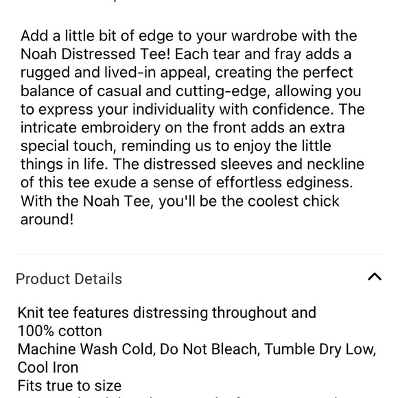 NEW distressed “it’s the little things” T-shirt - Picture 5 of 11